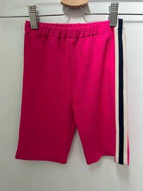 Gucci Hot Pink Girls' Pants with Side Stripe